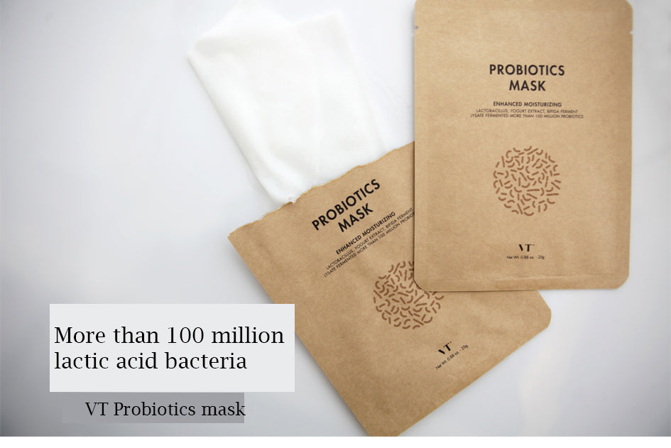 VT Probiotics Mask 25g x 10P Probiotic Complex Enhanced Moisturizing