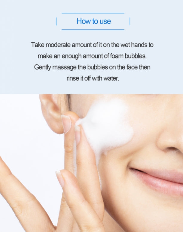 VT Super Hyalon Foam Cleanser 300ml Skin Moisture Deep Clean Cleanser