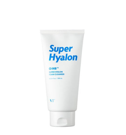 VT Super Hyalon Foam Cleanser 300ml Skin Moisture Deep Clean Cleanser