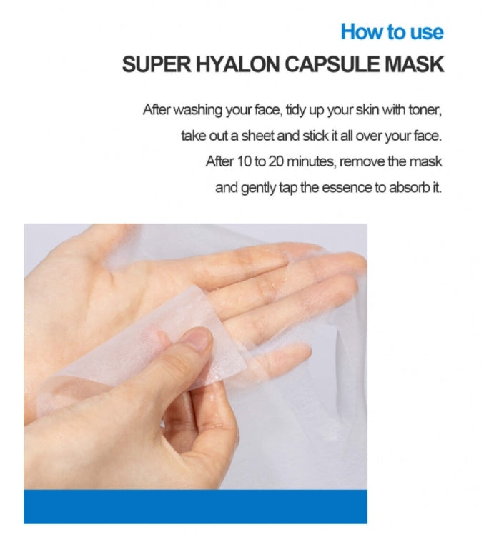 VT Super Hyalon Mask Dry Skin Moisture Soothing Care Healthy Skin