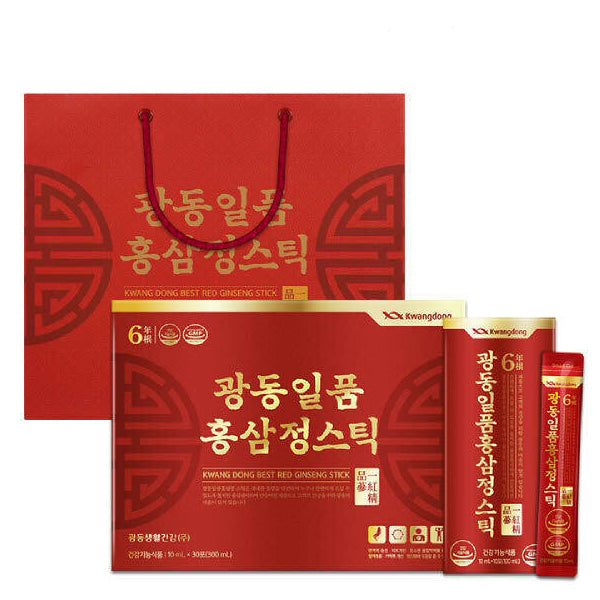kWANG DONG Best Red Ginseng Sticks Immunity Health Supplements