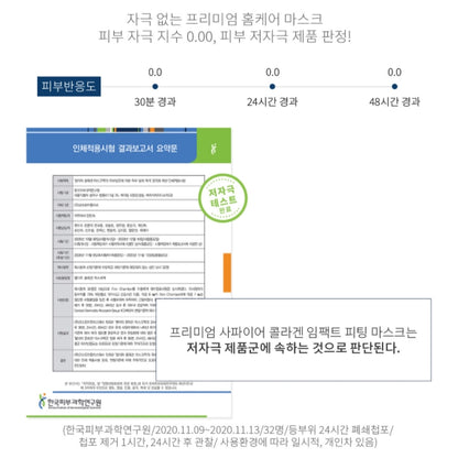 Wellderma Premium Sapphire Collagen Impact Fitting Mask Elasticity