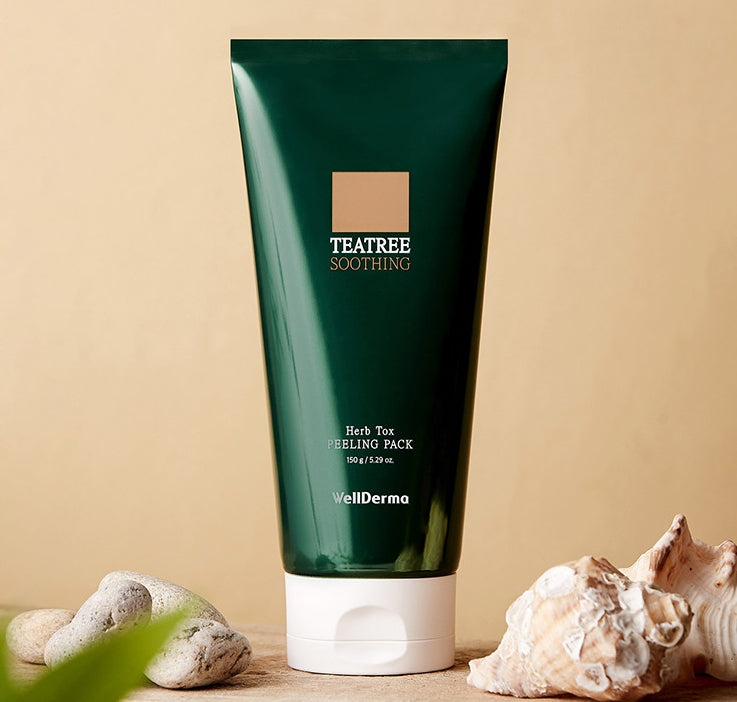 Wellderma Chadew Tea Tree Herb Tox Peeling Pack 150g Peels Skin Care