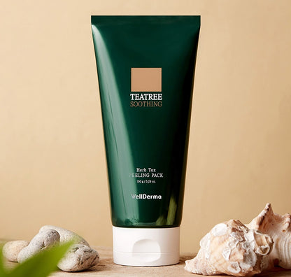 Wellderma Chadew Tea Tree Herb Tox Peeling Pack 150g Peels Skin Care