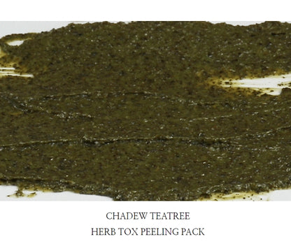 Wellderma Chadew Tea Tree Herb Tox Peeling Pack 150g Peels Skin Care