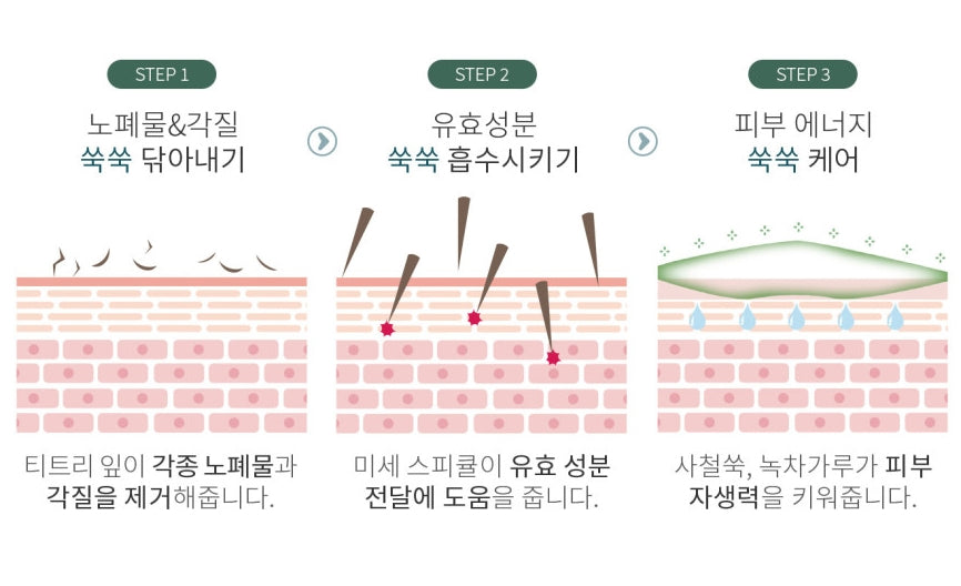 Wellderma Chadew Tea Tree Herb Tox Peeling Pack 150g Peels Skin Care