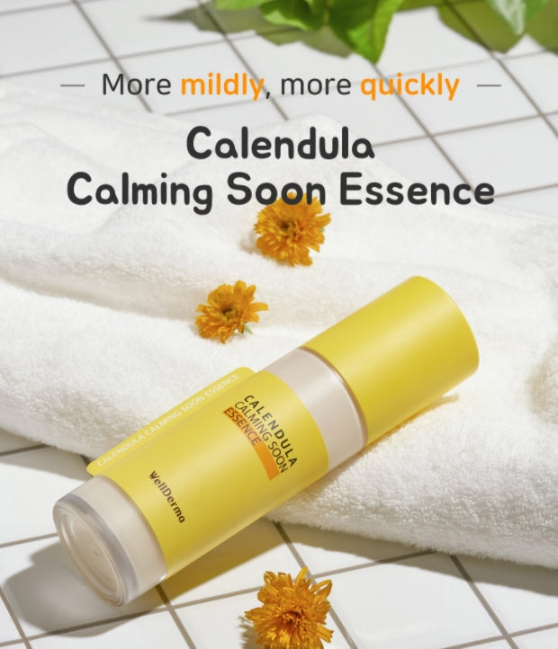 WELLDERMA Calendula Cslming Soon Essence Womens Beauty Cosmetics Skin