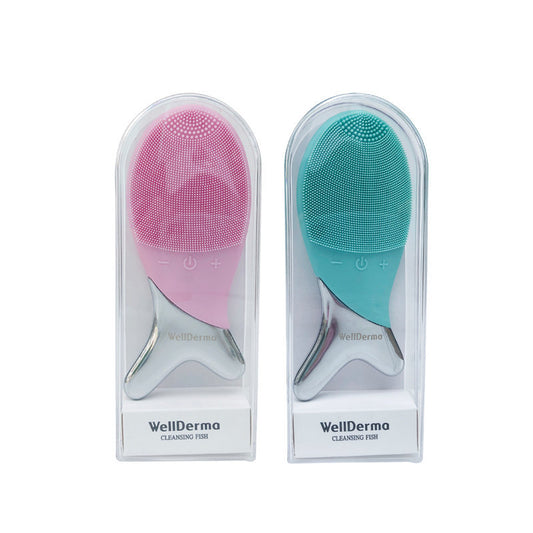 Wellderma Cleansing Fish Face Facial Massage Device Tools Waterproof