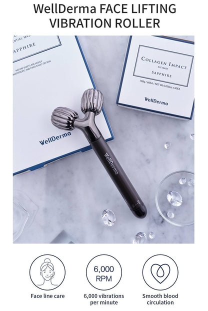 WELLDERMA Face Lifting Vibration Roller Best sellers new Skin care
