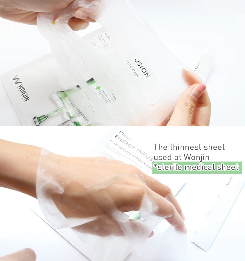 WONJIN Effect Energy Infusion Concentrated Essence Mask 30gx10P