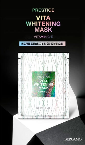 BERGAMO Prestige Vita Whitening Mask - 1pack(10pcs) Korean Beauty