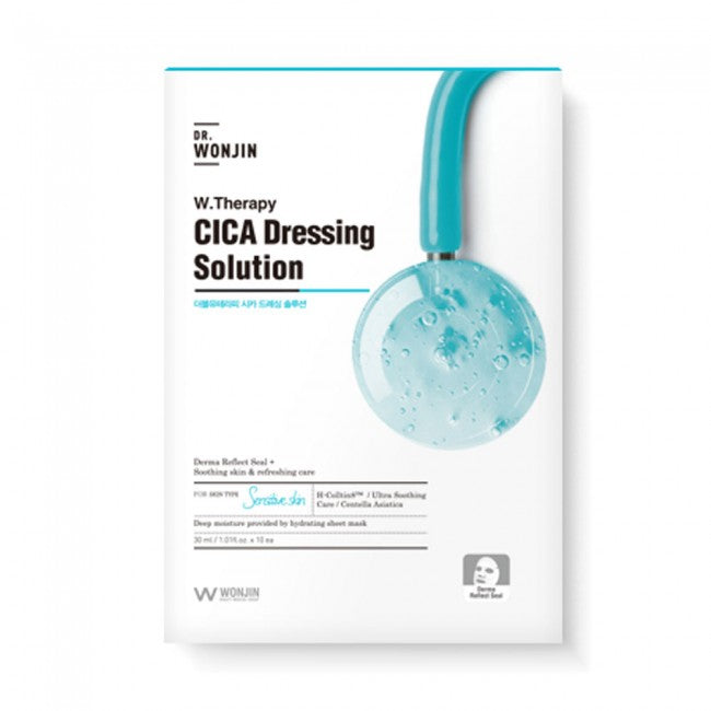 DR.Wonjin W.Therapy Cica Dressing Solution Mask (10ea)