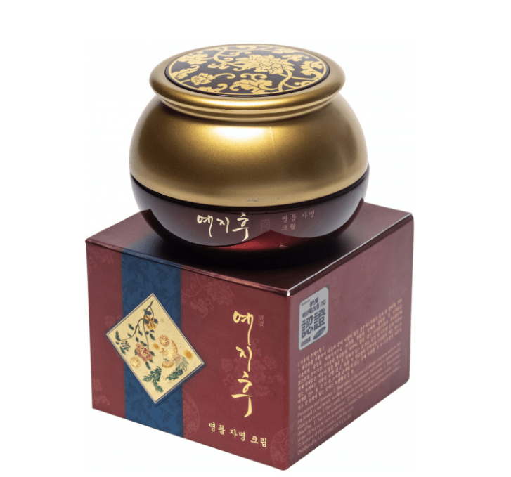 3 Pieces Yezihu Red Ginseng Creams 50ml Facial Anti-aging Wrinkles Natural Oriental Moisturizers