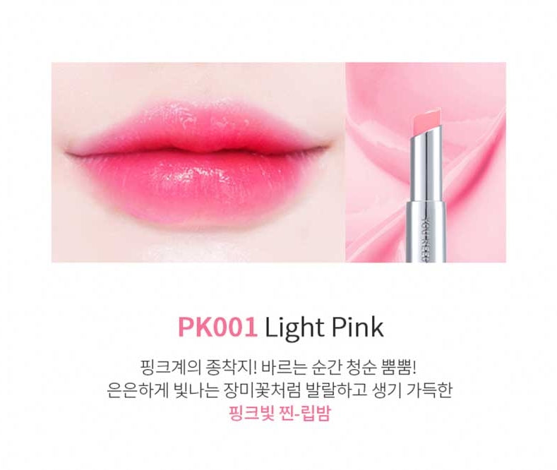 YNM Candy Honey Lip Balm Light Pink 3g Vivid Color Sensitive Dry Lips