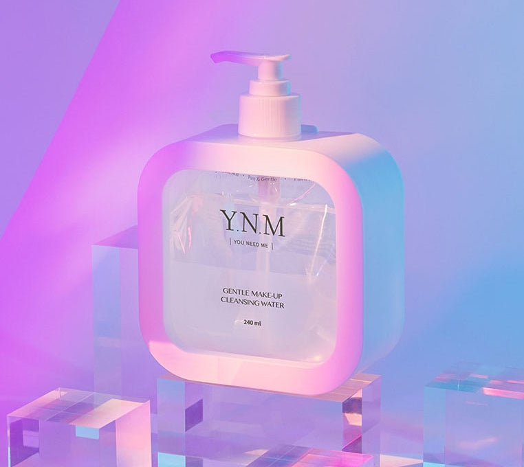 YNM GENTLE MAKE-UP CLEANSING WATER 240ml Korean Skincare Cosmetics