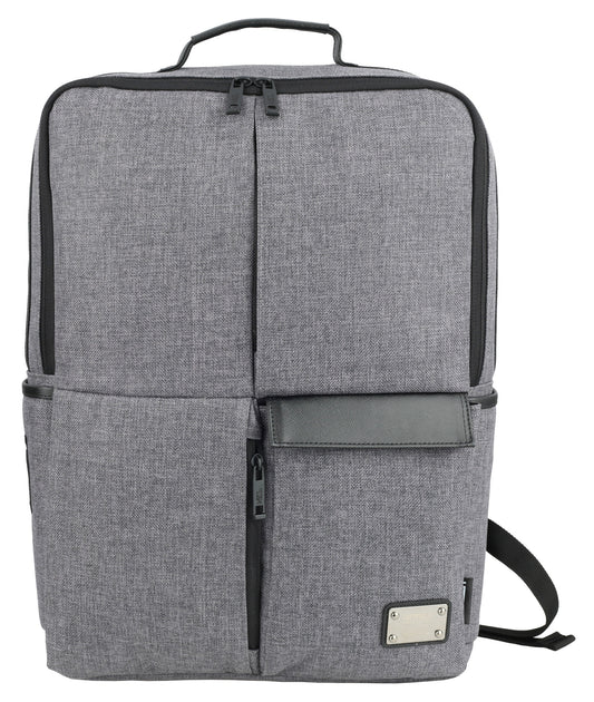 Gray Canvas Casual Daypacks School Backpacks
