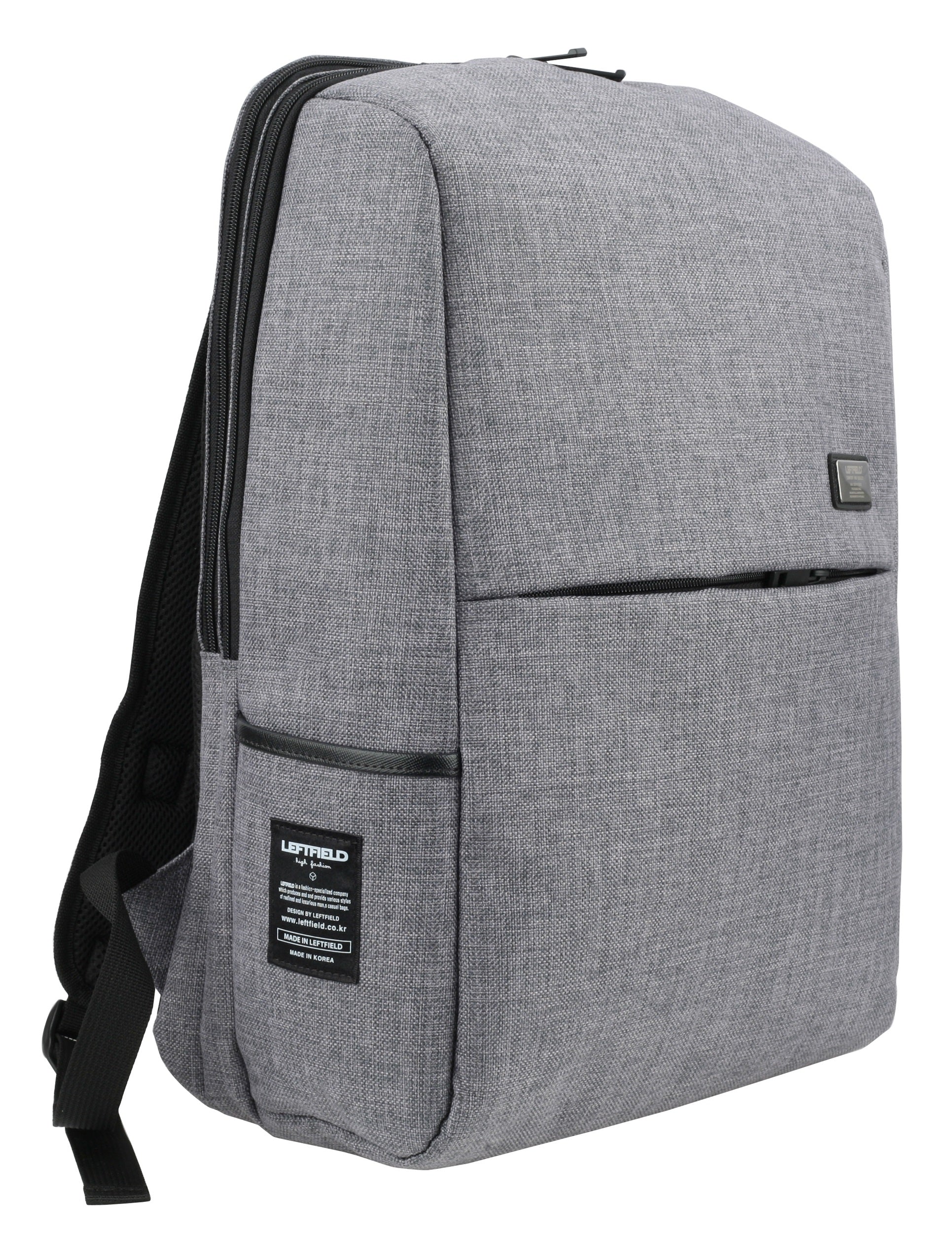 Gray Canvas Laptop Backpacks