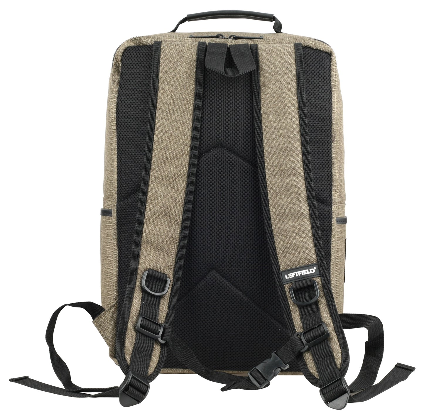 Khaki Green Casual Canvas Business Backpacks Laptop School Bookbags