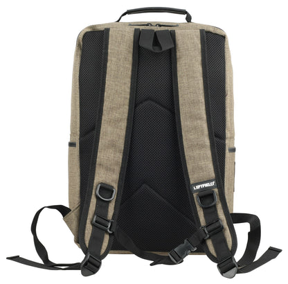 Khaki Green Casual Canvas Business Backpacks Laptop School Bookbags
