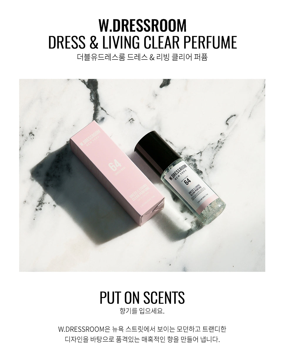 W.Dressroom Dress Living Clear Perfumes 70ml [64. Lovely Rose]