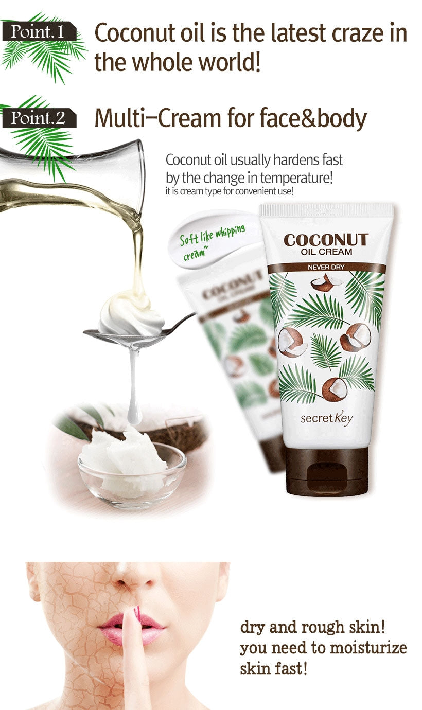 SECRET KEY Coconut Oil Creams