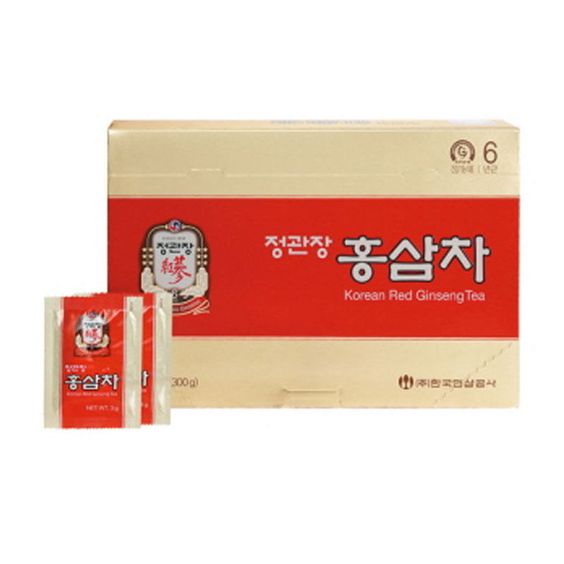 Cheong Kwan Jang Korean 6 Years Red Ginseng Tea 3g x 100 Packets