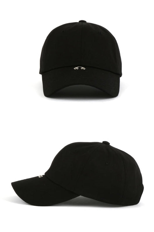 Black Piercing Baseball Caps