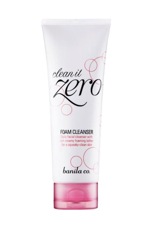 Banila co Clean it Zero Foams Cleansers Facial Skincare creamy bubbles