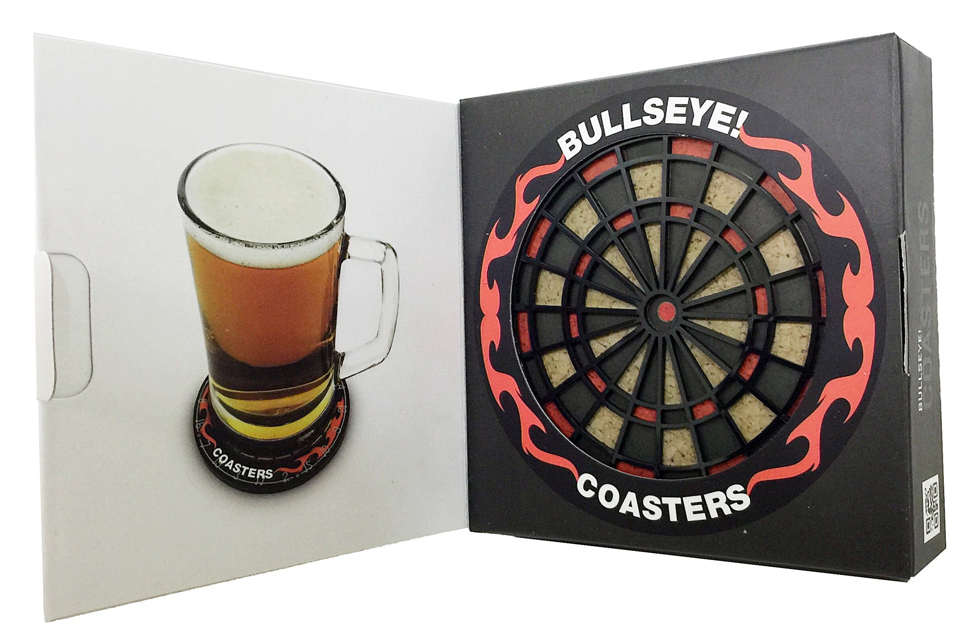 Dart Board Beer Cup Coasters - 4P Sets