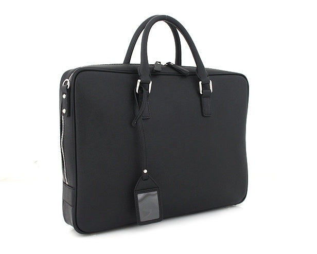 Black Genuine Leather Business Briefcases