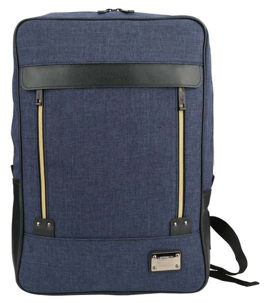 Navy Casual Square Laptop Backpacks