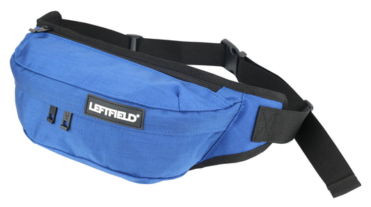 Blue Solid Hiking Waist Fanny Packs