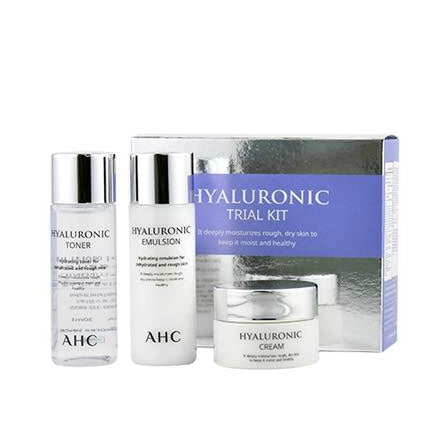 AHC Hyaluronic Trial Kits [3 Items] Korean Beauty Cosmetics Face Skin care