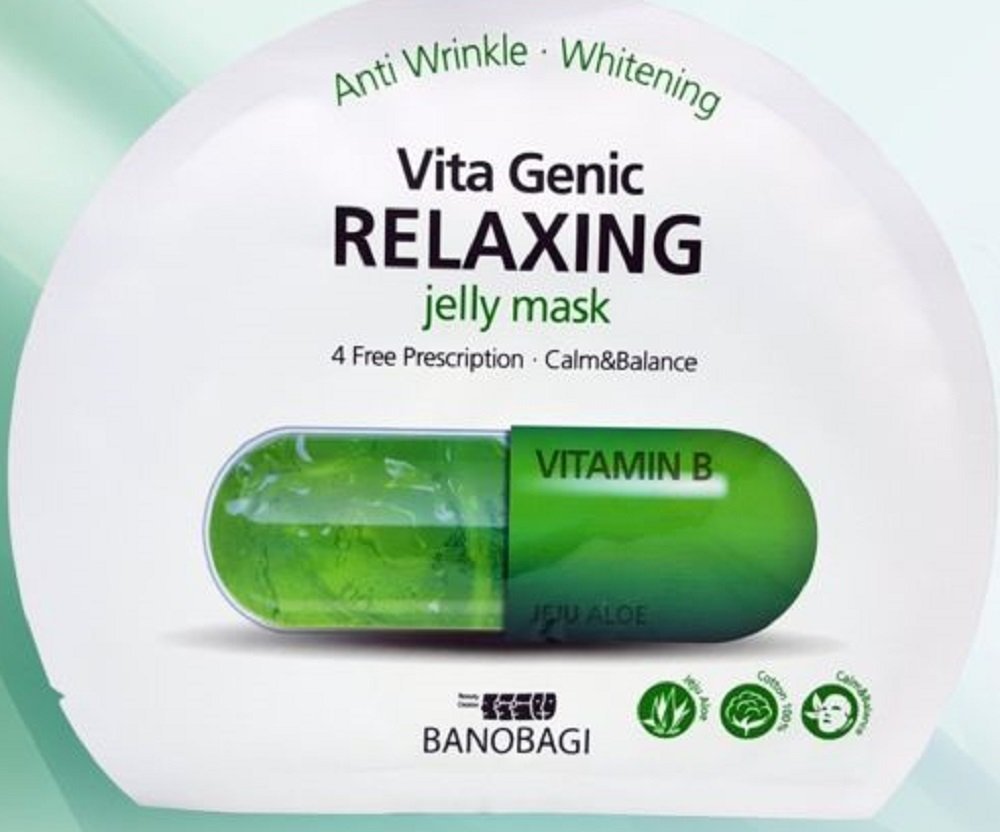 Banobagi Vita Genic Hydrating Jelly Masks - Relaxing