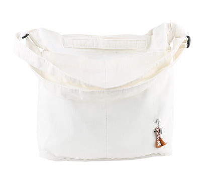 Ivory Unisex Corduroy Crossbody Bags