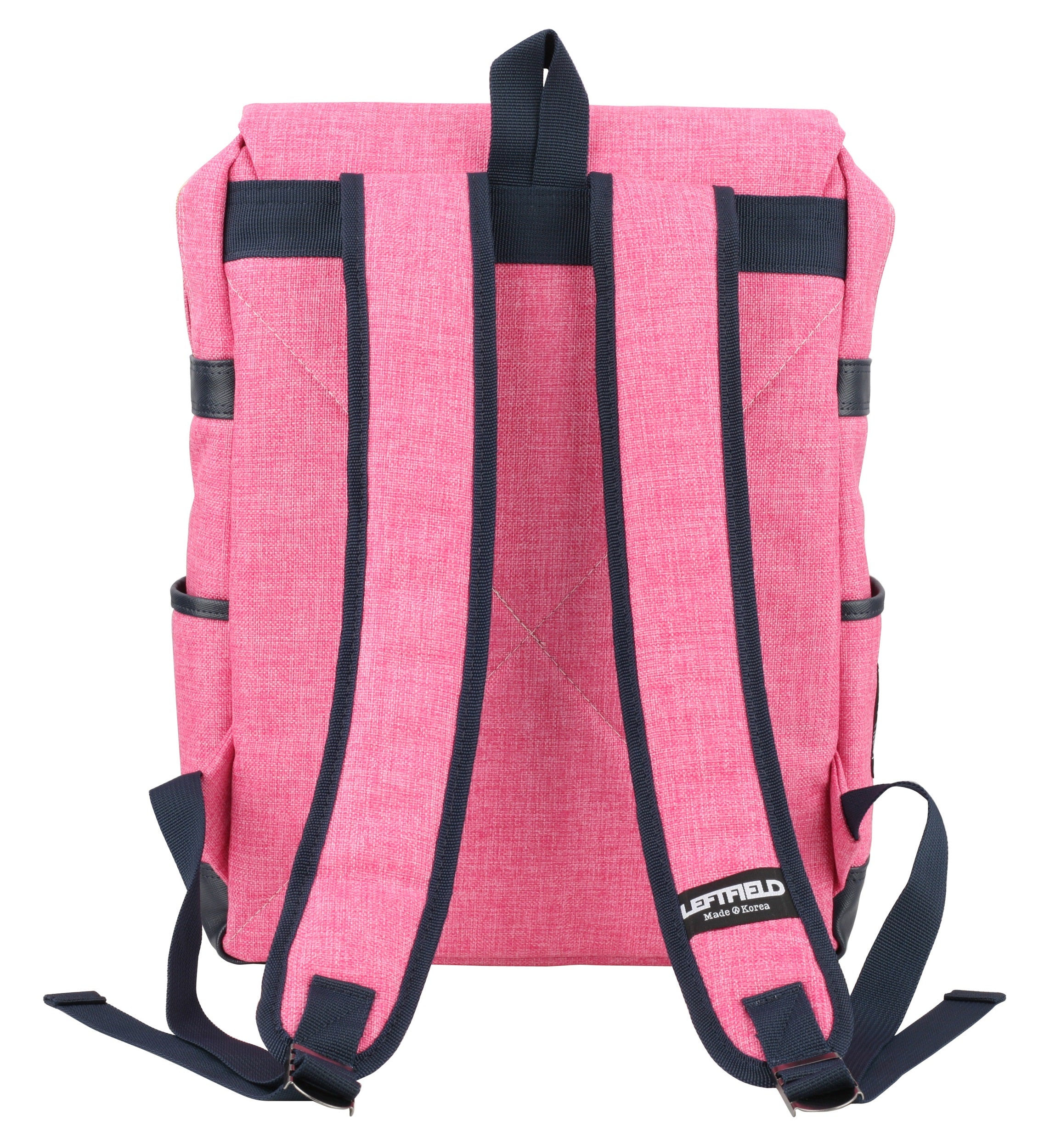 Pink Unisex Canvas Rucksack Laptop Backpacks