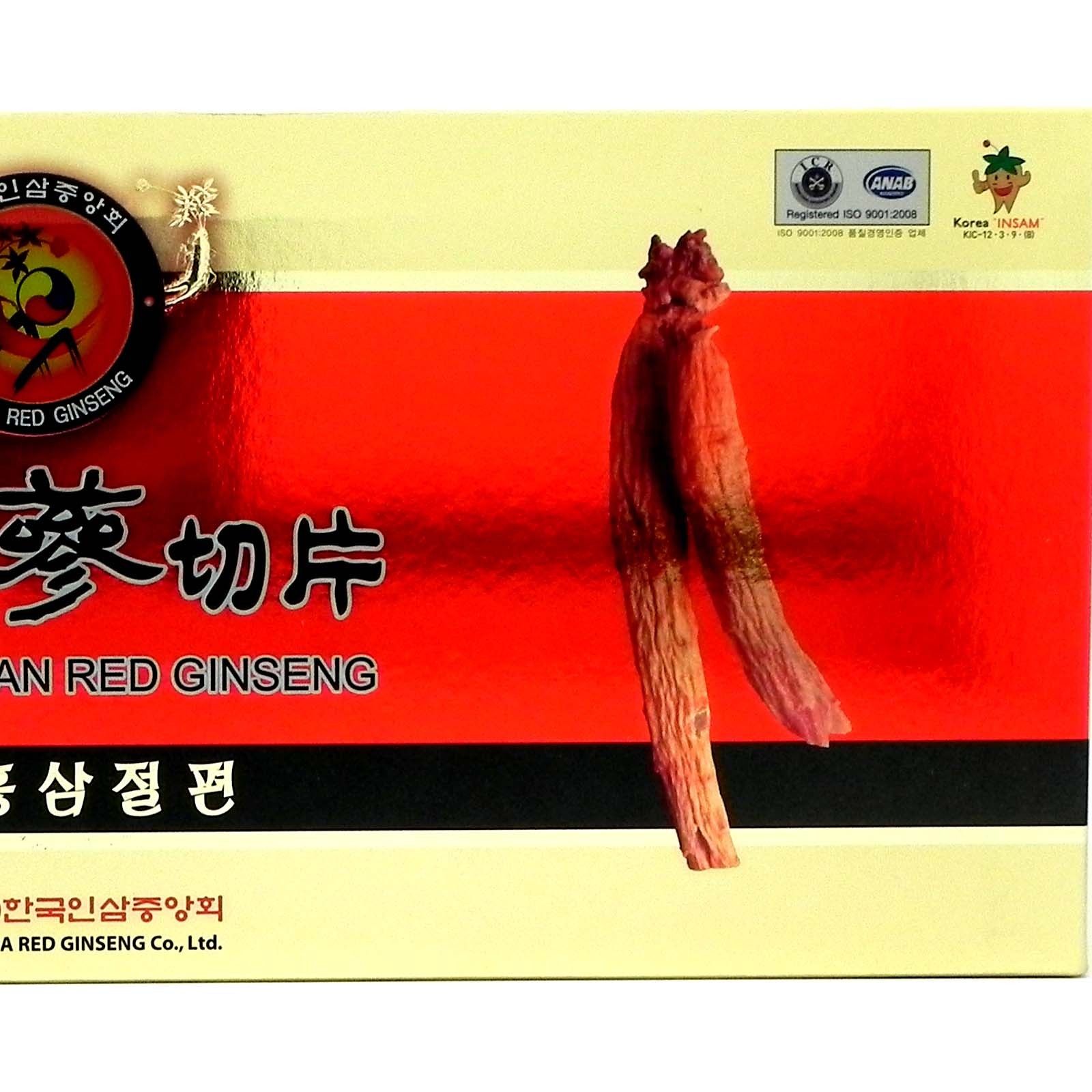 Sliced Korean Red Ginseng 200g [20g x 10 pack]