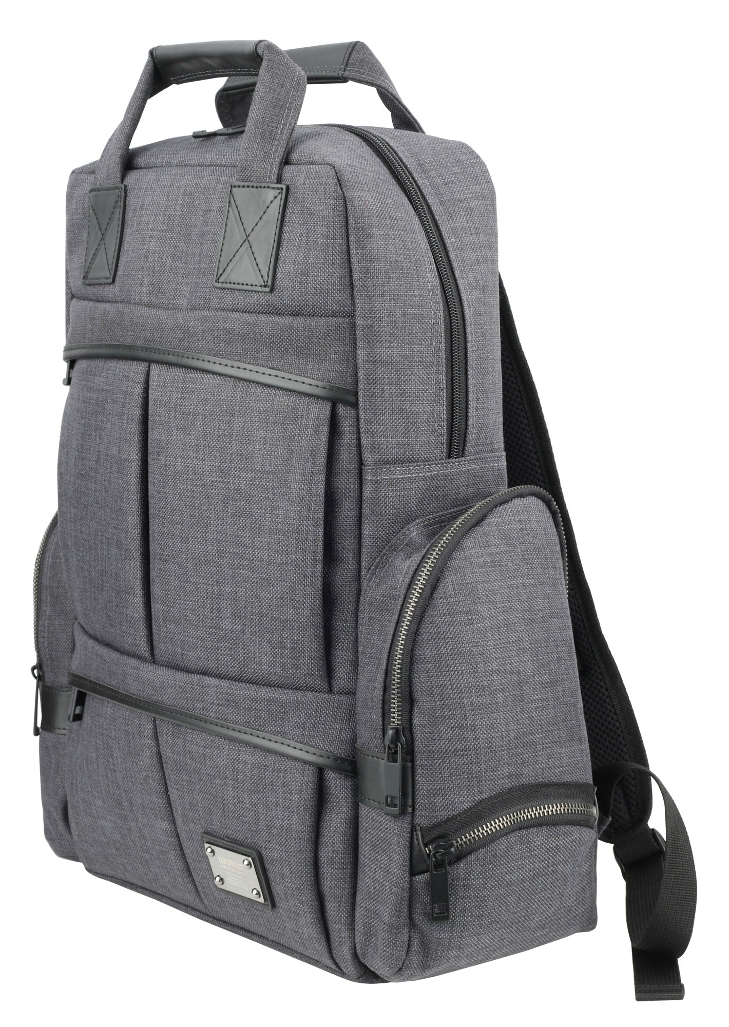 Black Novelty Casual Canvas Backpacks