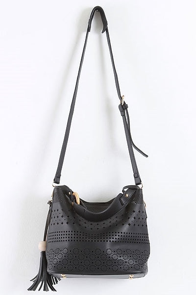 Black Hole Shoulder Handbags