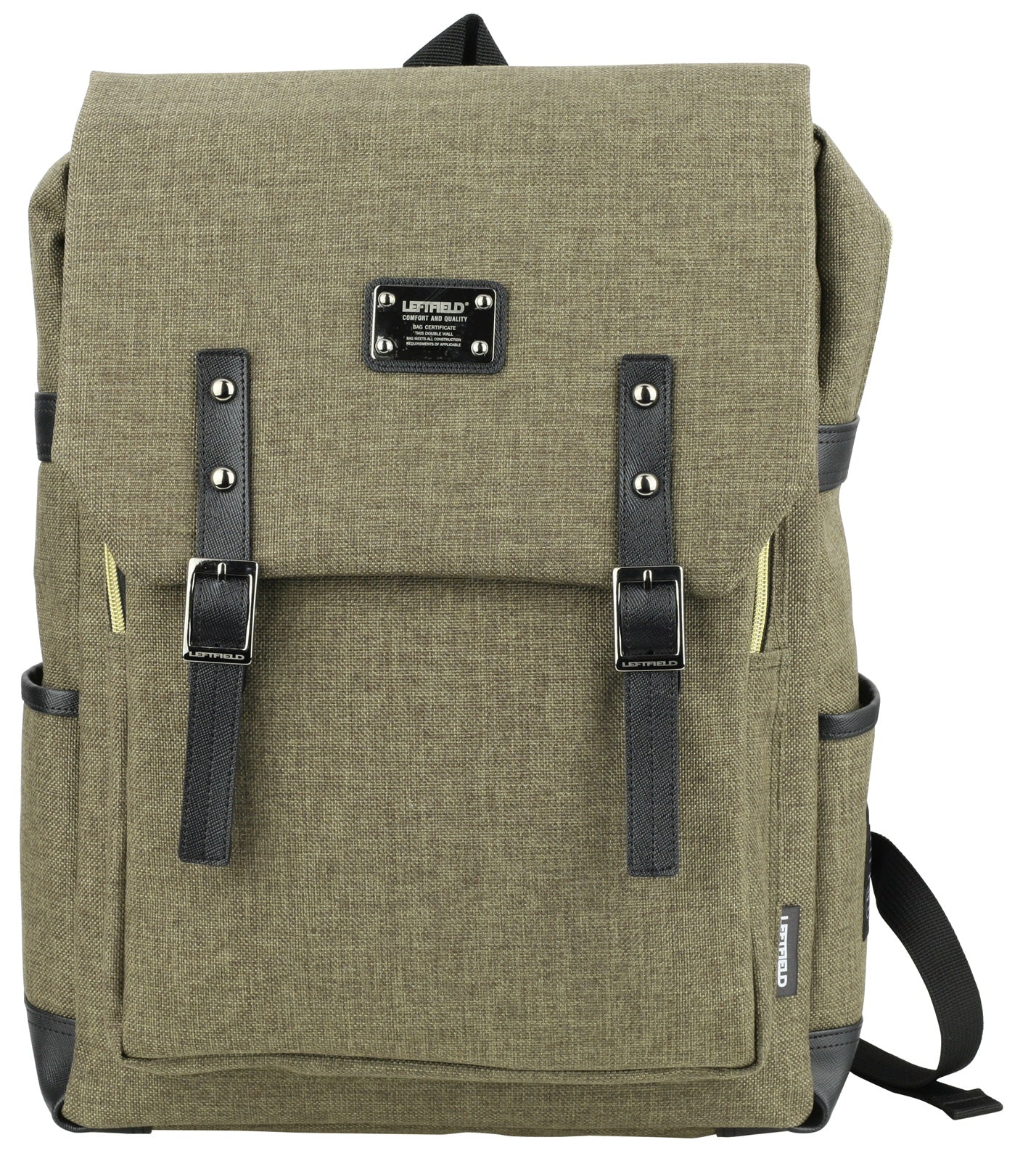 Green Casual Rucksack Laptop Backpacks