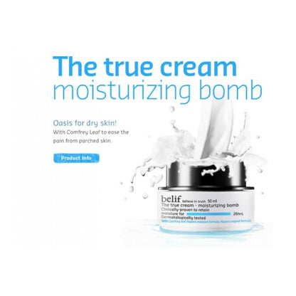 BELIF The True Cream Moisturizing Bomb 50ml Skincare Beauty Korean
