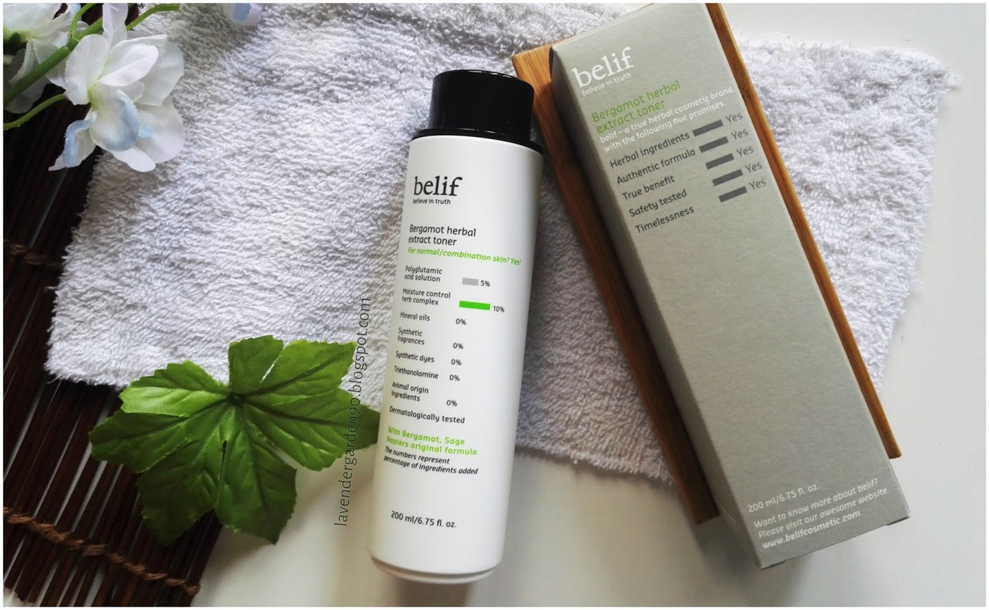 BELIF Bergamot Herbal Extract Toners 200ml Korean Cosmetics Beauty