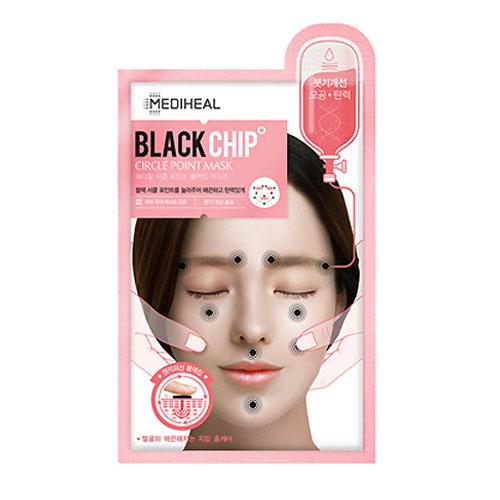 MEDIHEAL Circle Point Black Chip Mask 25ml (10ea) Korean Beauty