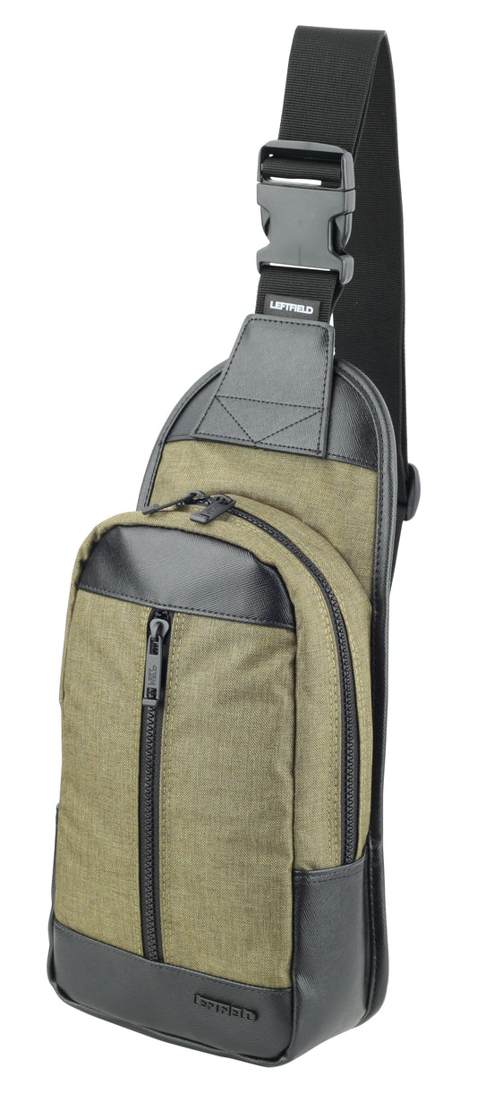 Khaki Green Sling Bags Messenger Back Packs