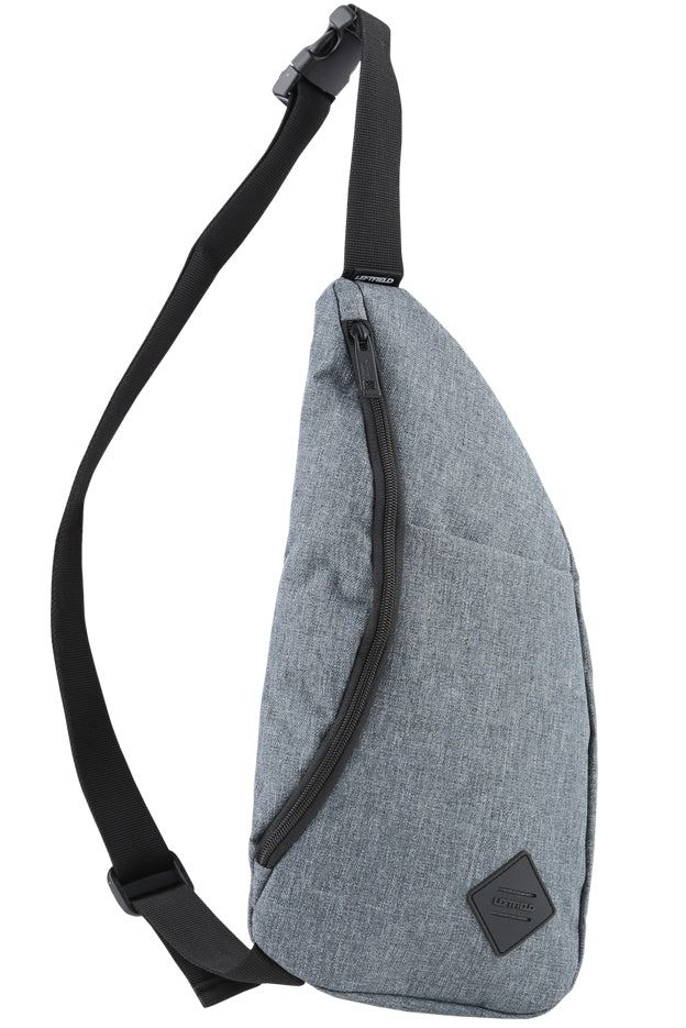 Gray Unisex Casual Sling Bags