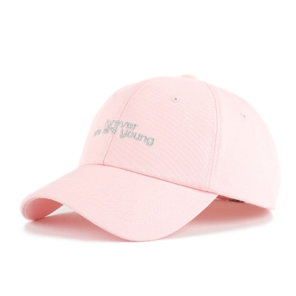 Pink Forever Young Graphic Baseball Caps