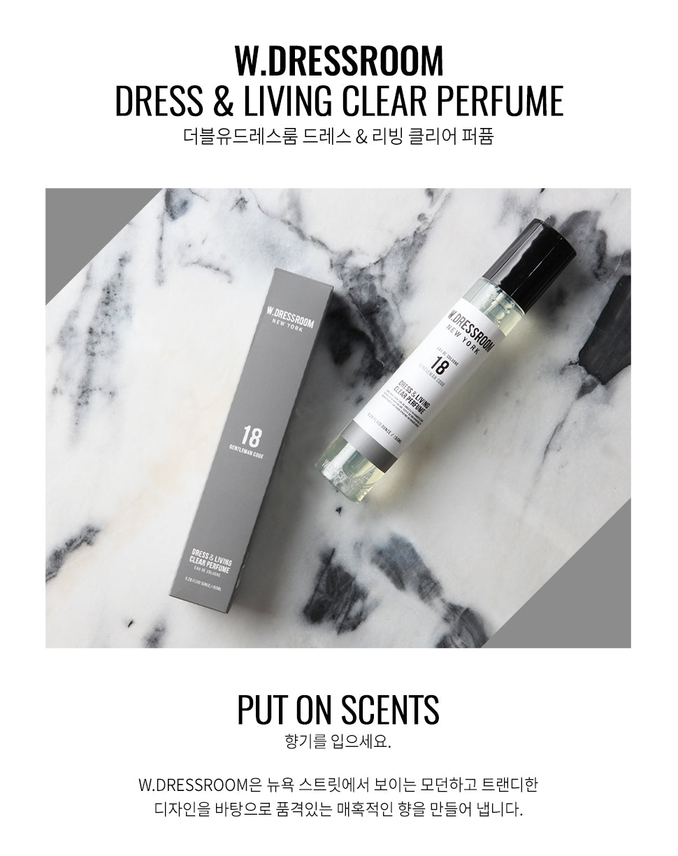 W.Dressroom Dress Living Clear Perfumes 150ml [18. Gentleman Code]