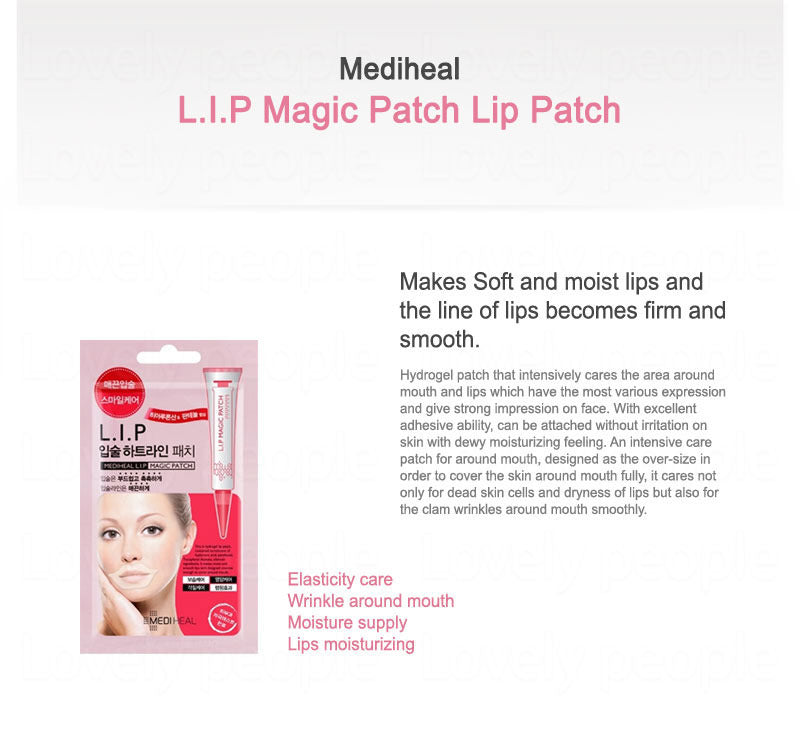 Mediheal L.I.P Magic Patches 4 Sheets