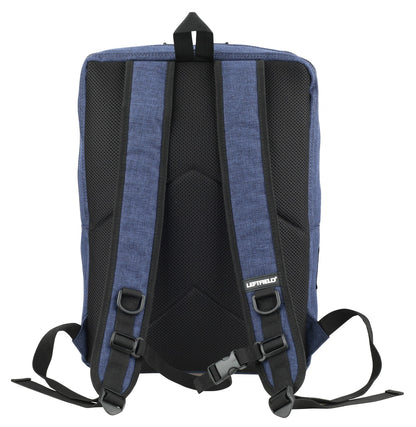 Navy Blue Canvas Backpacks School Laptop Travel Camping Rucksacks