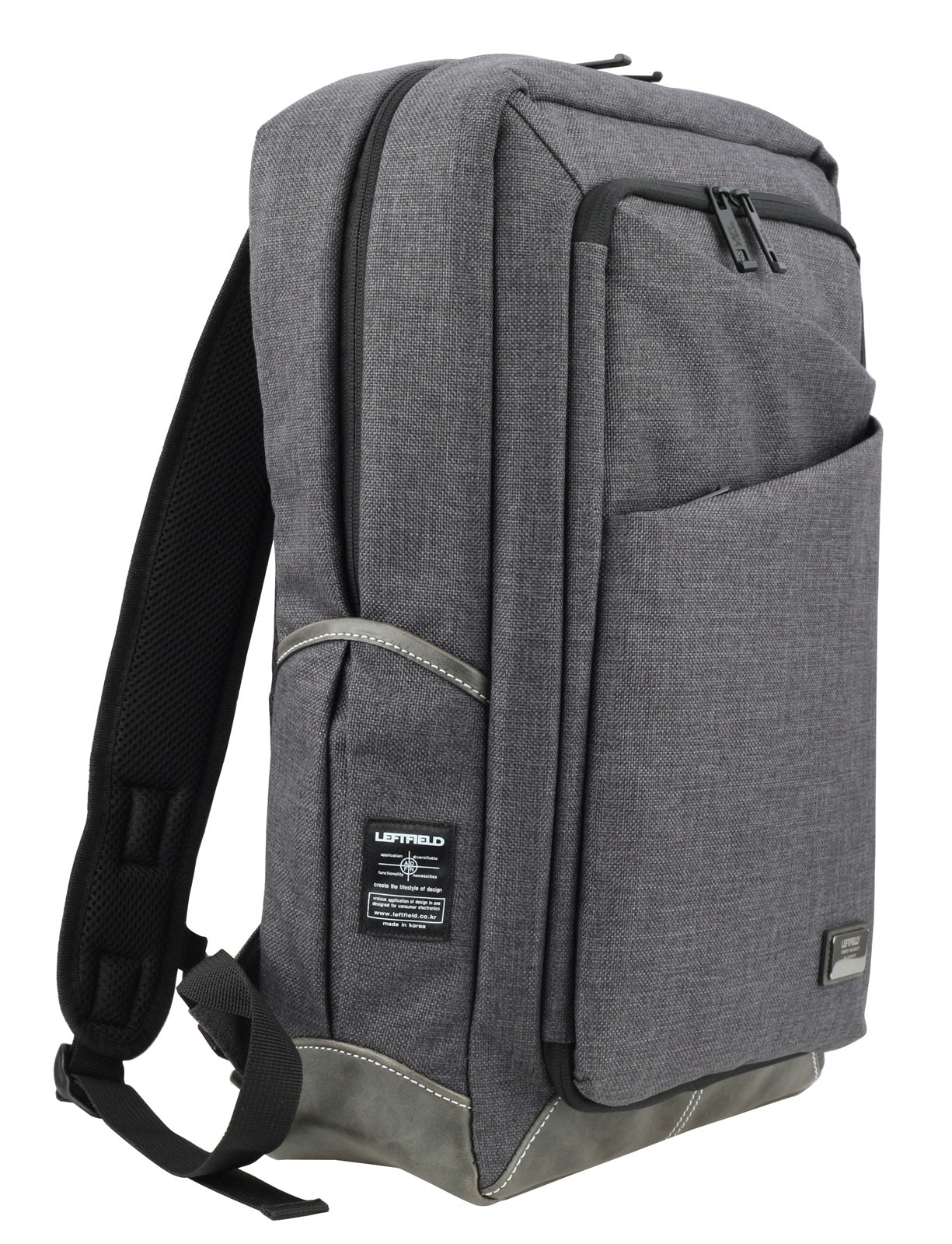 Black Casual Canvas Laptop School Backpacks